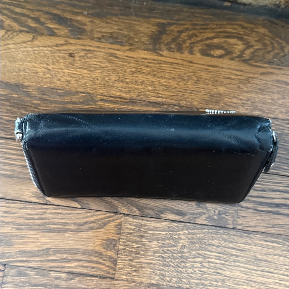 Gucci black leather long zipper wallet - Picture 7 of 7